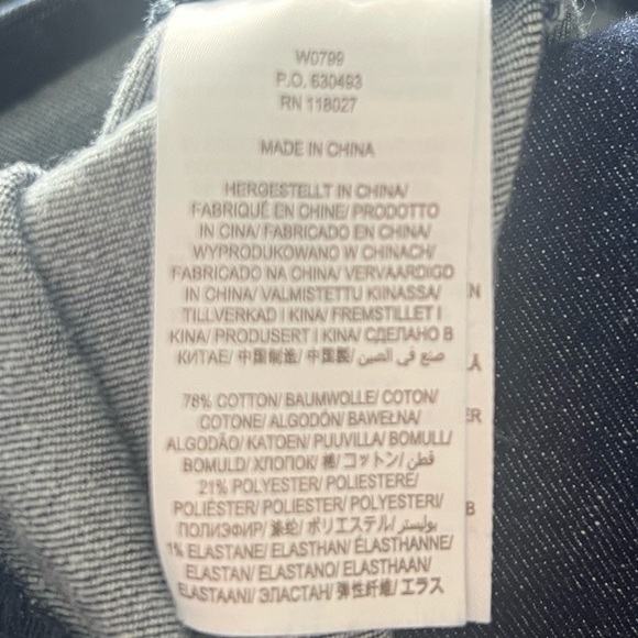 Boden Virginie midi a-line dark denim dress size 8P - Picture 11 of 11